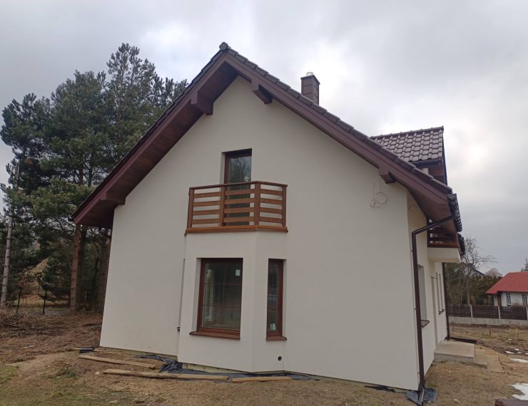 Budowa domu w Złotym Potoku