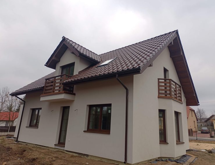 Budowa domu w Złotym Potoku