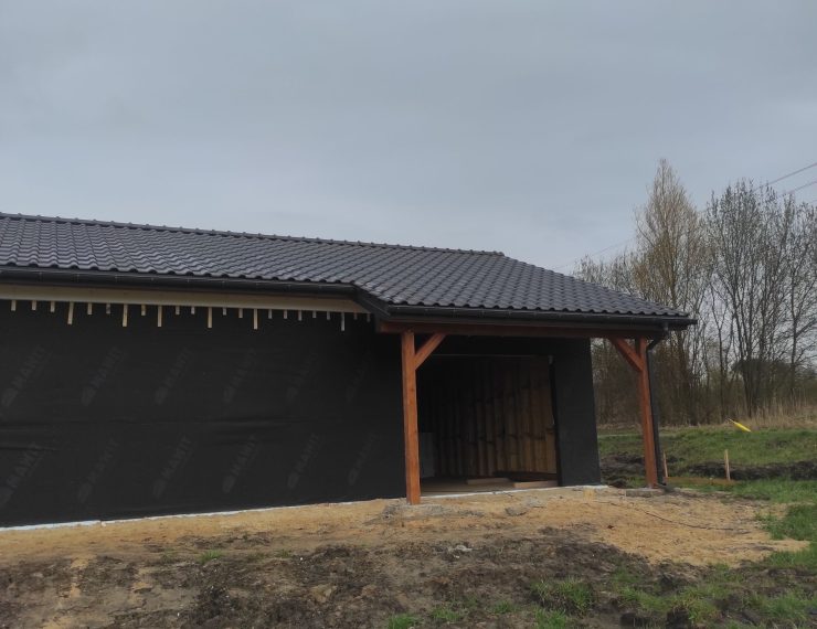 Budowa domu w Rokitnie Szlacheckim