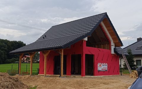 Budowa domu w Rudzicy
