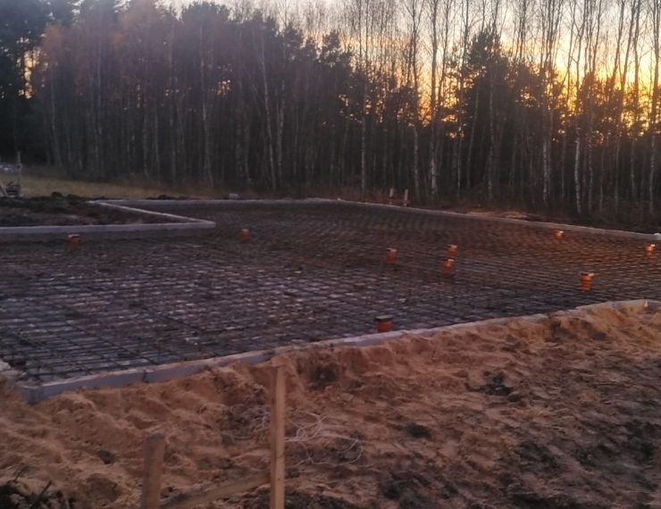 Budowa domu w Bydlinie