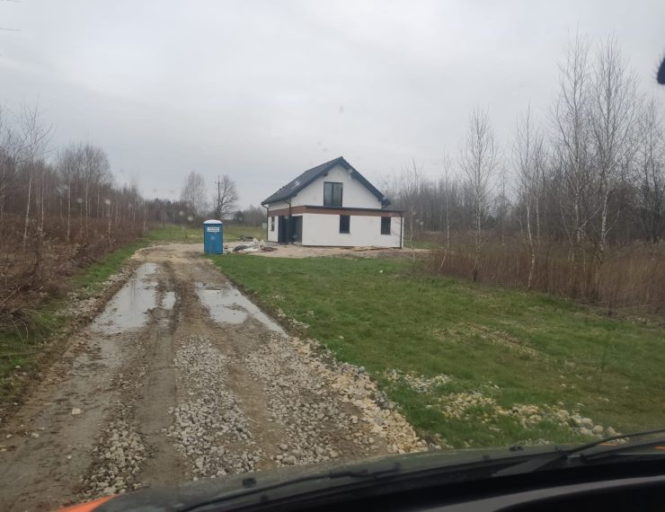 Budowa domu w Kłaju