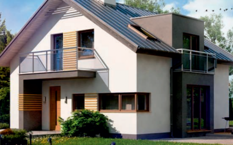 Projekty domów tanich w budowie