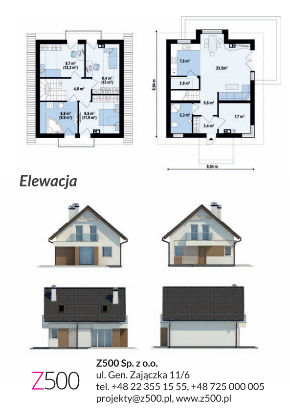 Domy szkieletowe projekty