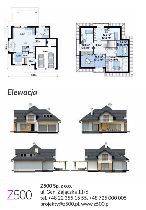Projekty domów tanich w budowie