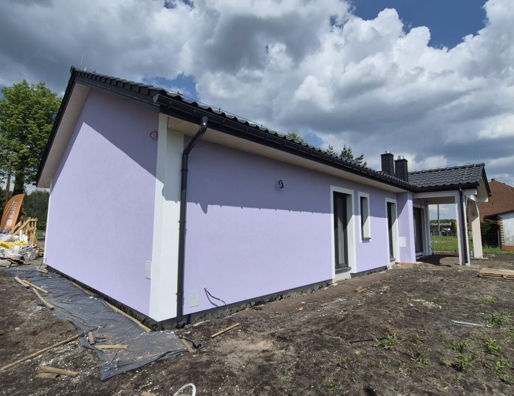 Budowa domu w Imielinie – realizacja domu jednorodzinnego 116 m².