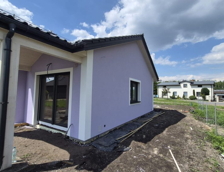 Budowa domu w Imielinie – realizacja domu jednorodzinnego 116 m².