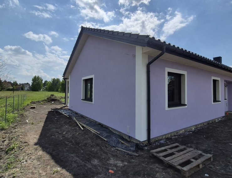 Budowa domu w Imielinie – realizacja domu jednorodzinnego 116 m².
