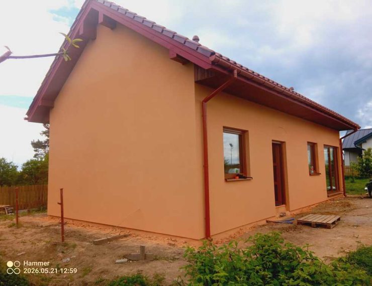 Budowa domu w Brumovicach – realizacja domu jednorodzinnego 90 m2.
