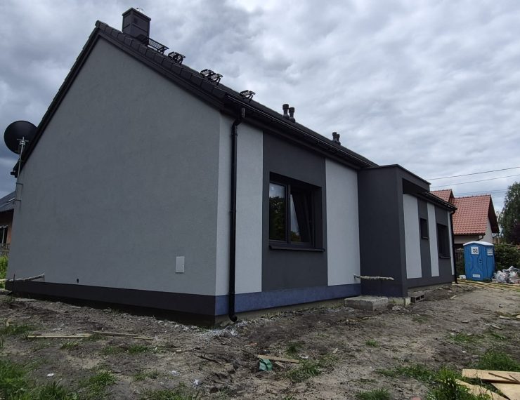 Budowa domu w Rudzie Śląskiej – realizacja domu jednorodzinnego 100 m2.