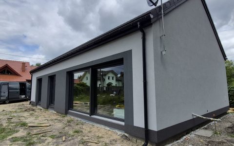 Budowa domu w Rudzie Śląskiej – realizacja domu jednorodzinnego 100 m2.