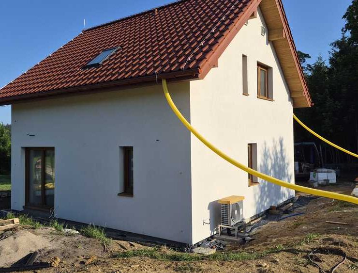 Budowa domu w Młynowcu – realizacja domu jednorodzinnego 85 m2.