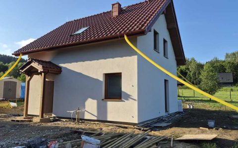 Budowa domu w Młynowcu – realizacja domu jednorodzinnego 85 m2.