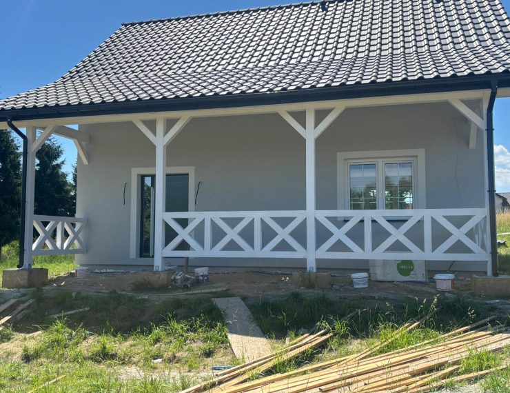 Budowa domu w Stojowicach – realizacja domu jednorodzinnego 95 m2.