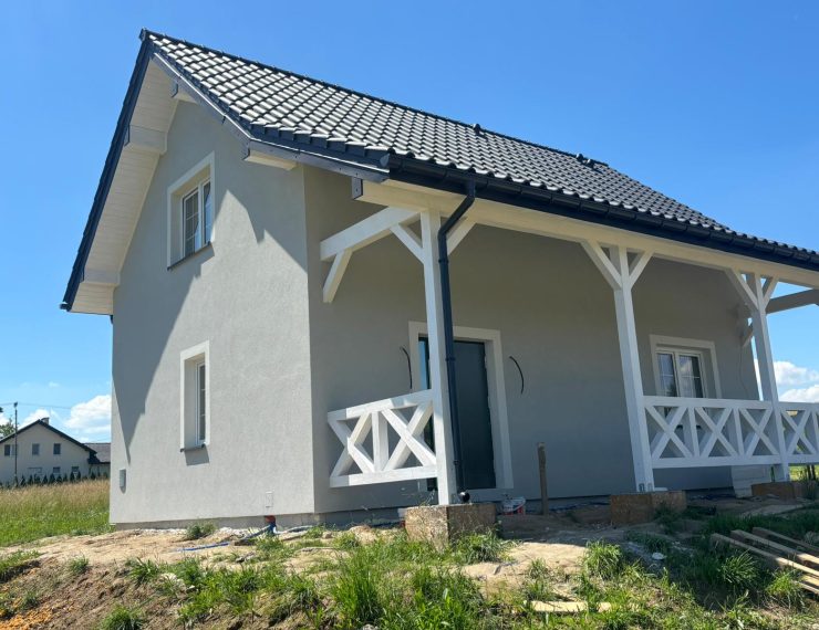 Budowa domu w Stojowicach – realizacja domu jednorodzinnego 95 m2.