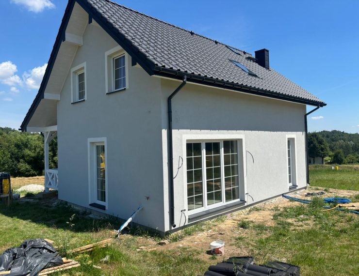 Budowa domu w Stojowicach – realizacja domu jednorodzinnego 95 m2.