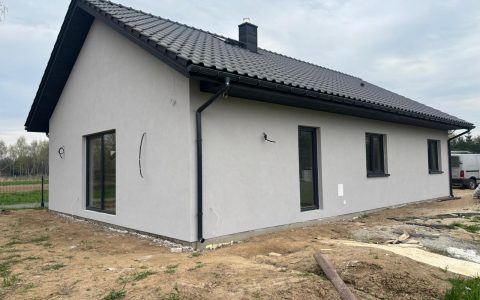 Budowa domu w Niepołomicach – realizacja domu jednorodzinnego 100 m2.