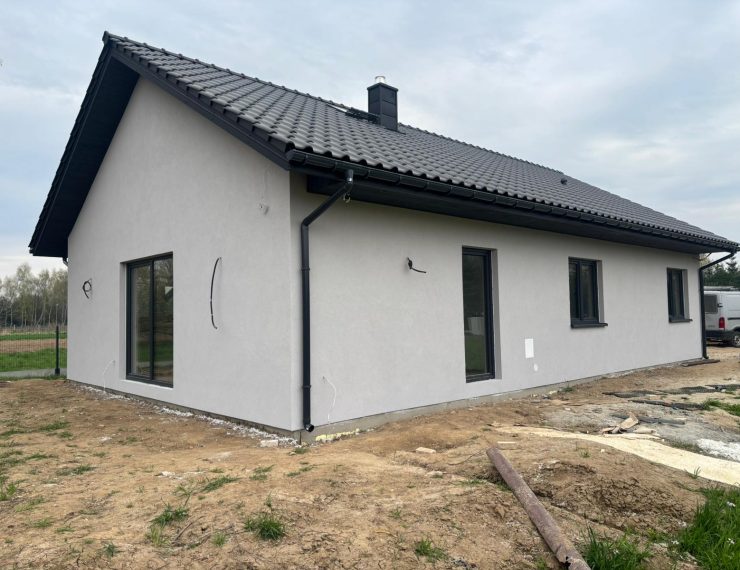Budowa domu w Niepołomicach – realizacja domu jednorodzinnego 100 m2.
